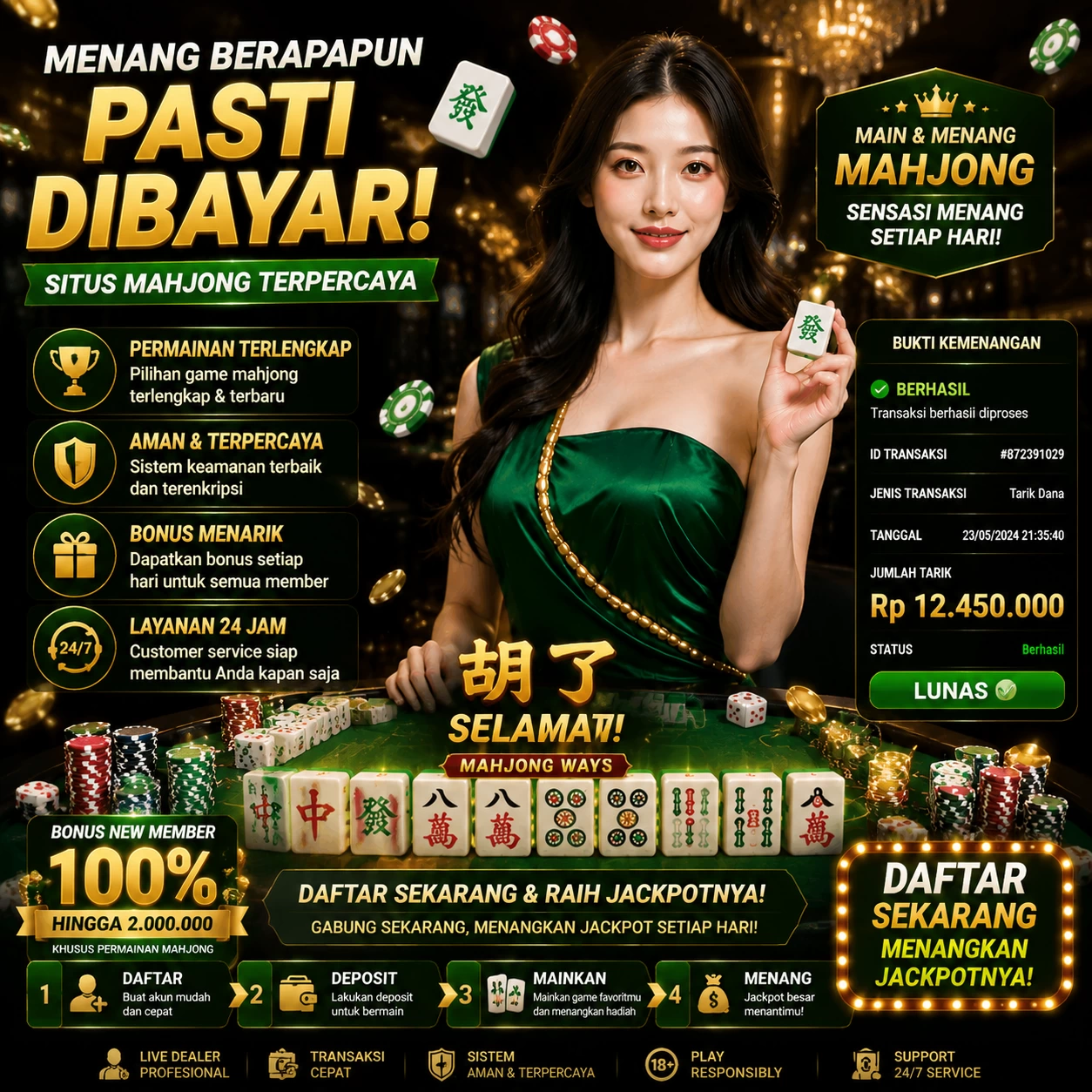 Tampilan antarmuka pilarhoki APK v4.7.5 saat pengujian performa dan keamanan di perangkat Android